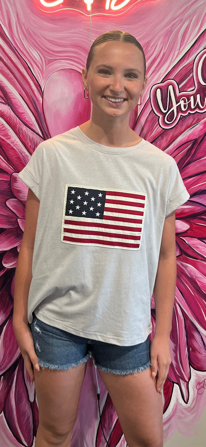 USA Patch Tee