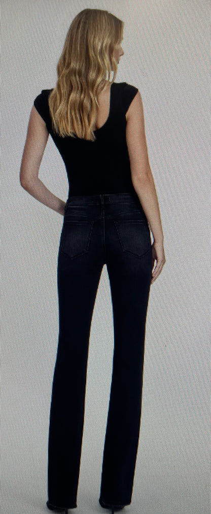 High Rise Black Bootcut Jean
