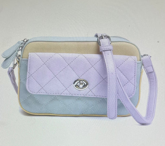 Marnie Quilted Tricolor Crossbody