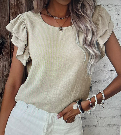 Beautiful In Beige Top
