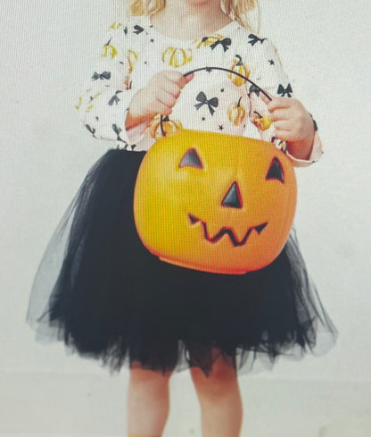 Pretty in Pumpkin Tutu Dress