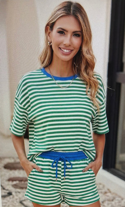 Casual Terry Short Set