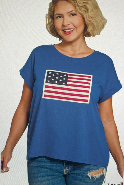USA Patch Tee PLUS