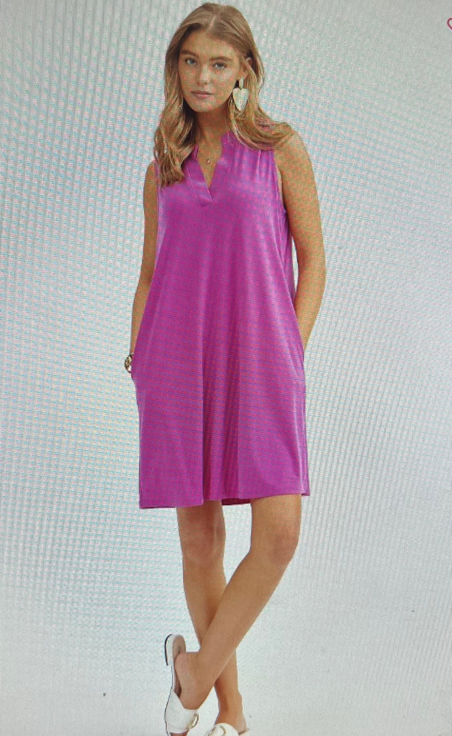 Hot Pink Lizzy Dress