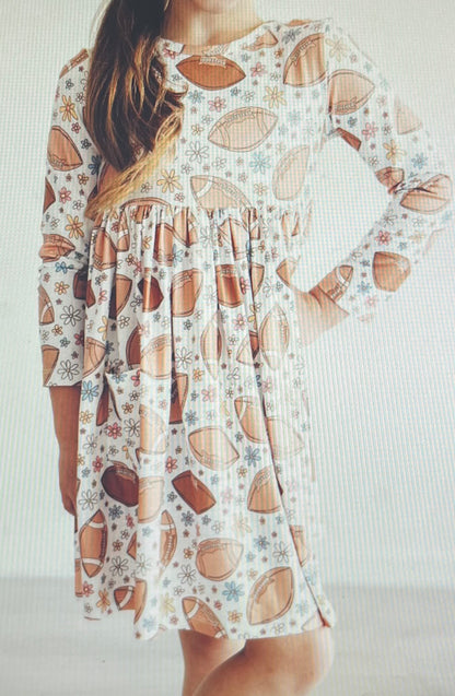 Football Fridays Twirl Dress