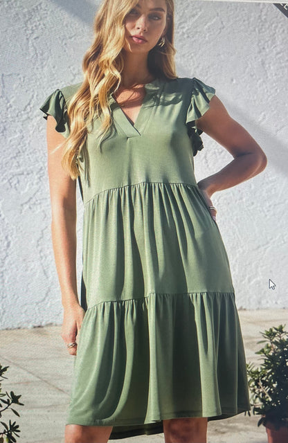 Flutter Forever Dress PLUS