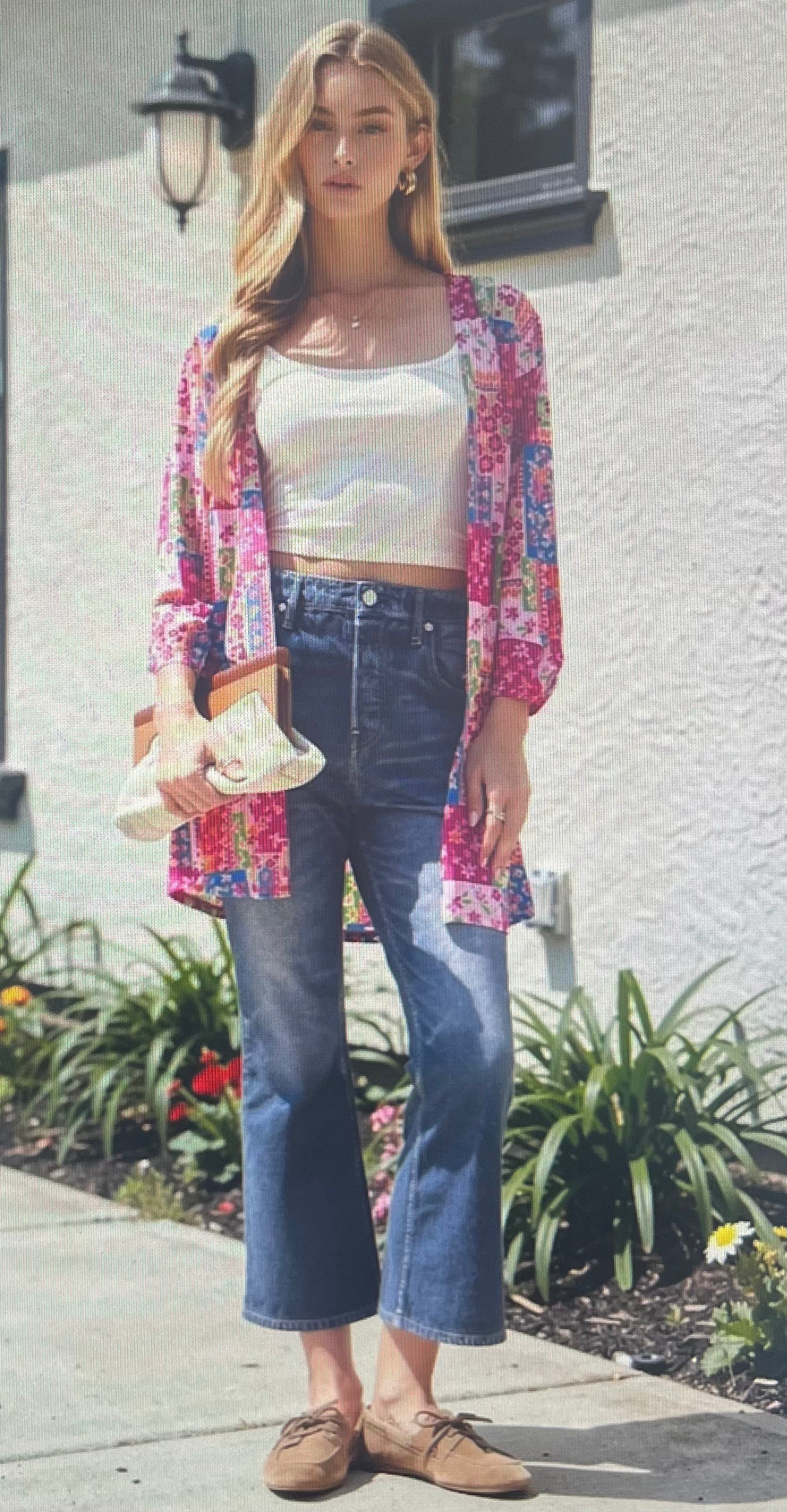 Open Front Summer Cardigan PLUS
