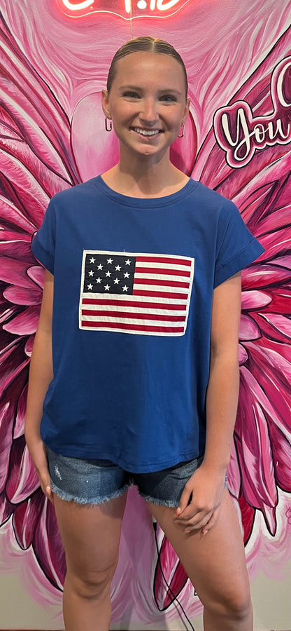 USA Patch Tee