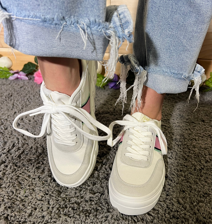 Speedy Sneaker Gray/Pink