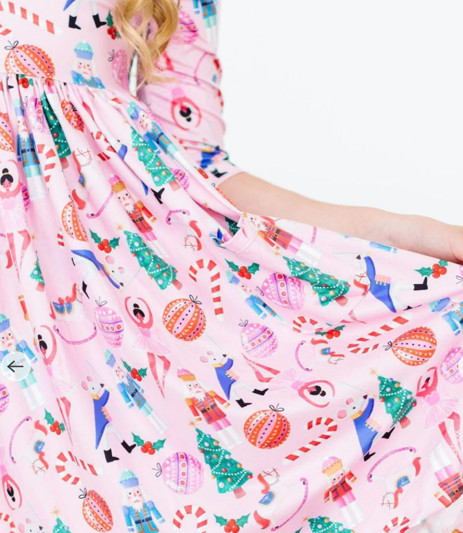 Sugarplum Fairy Pocket Twirl Dress