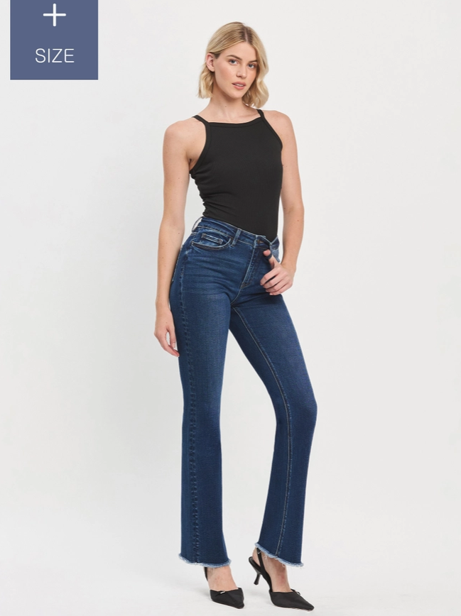 Plus Size Tummy Control High Rise Bootcut