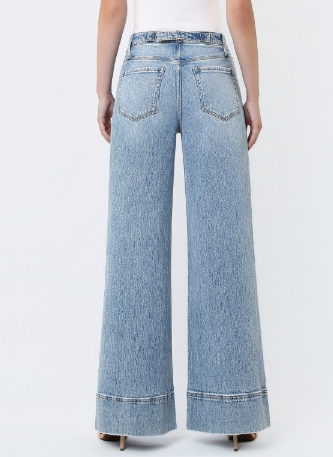 High-Rise Extreme Wide Jeans