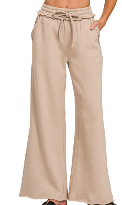 Fleece Exposed Seam Sweatpants