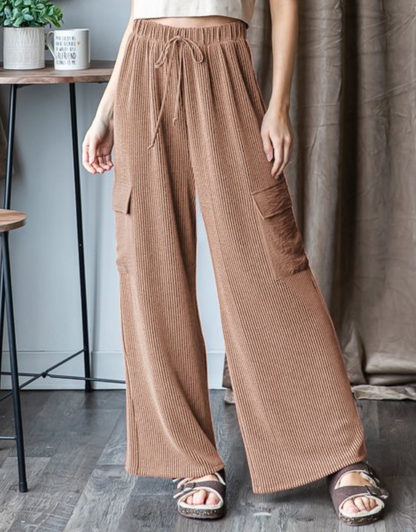 Urban Ribbed Casual Pants