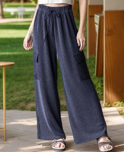 Urban Ribbed Casual Pants