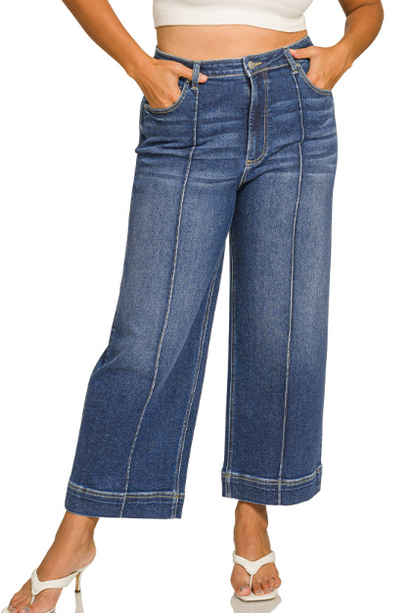 HR Pintuck Denim PLUS