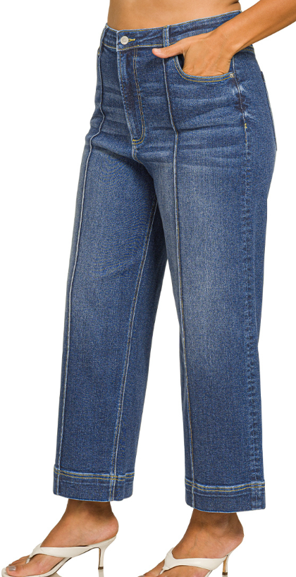 HR Pintuck Denim PLUS