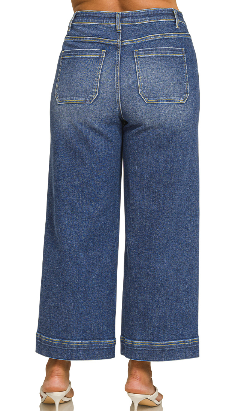 HR Pintuck Denim PLUS