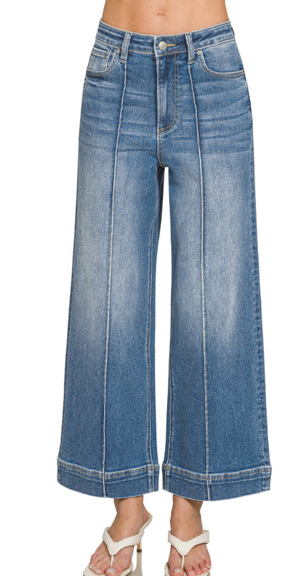 HR Pintuck Denim Jean