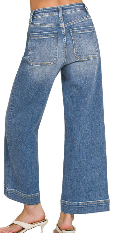 HR Pintuck Denim Jean