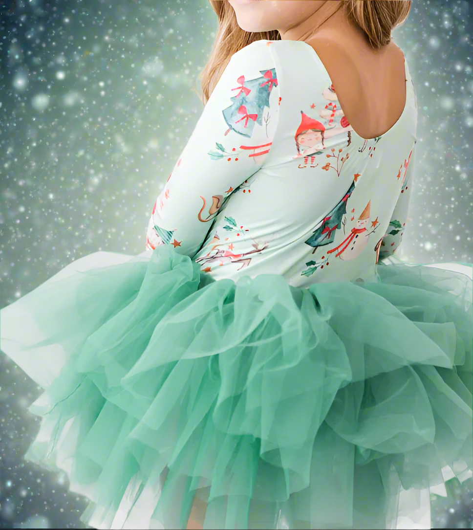 Believe in Your Elf Tutu Leotard