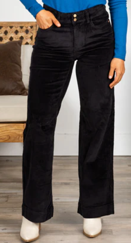 Judy Blue High Waist Wide Leg Trouser