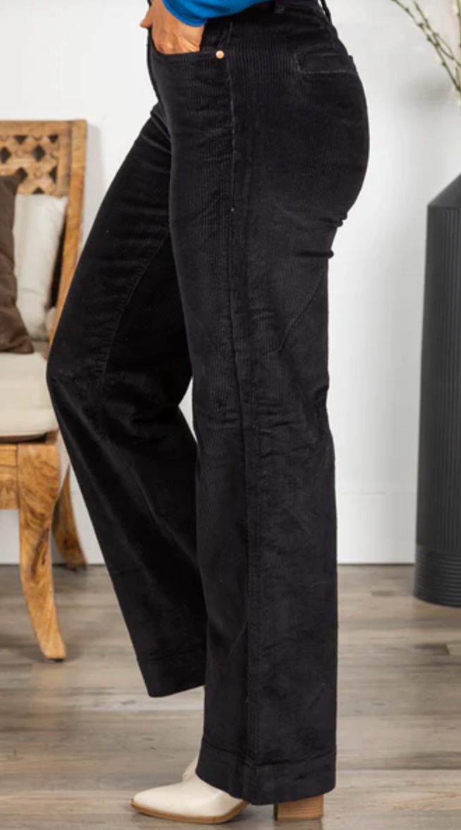 Judy Blue High Waist Wide Leg Trouser