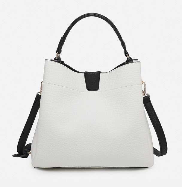 Monogram Satchel W/ Shoulder Strap