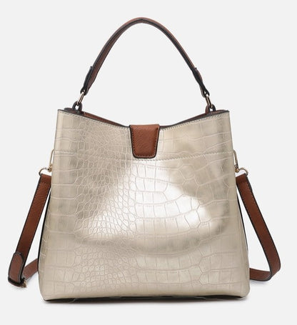 Monogram Satchel W/ Shoulder Strap