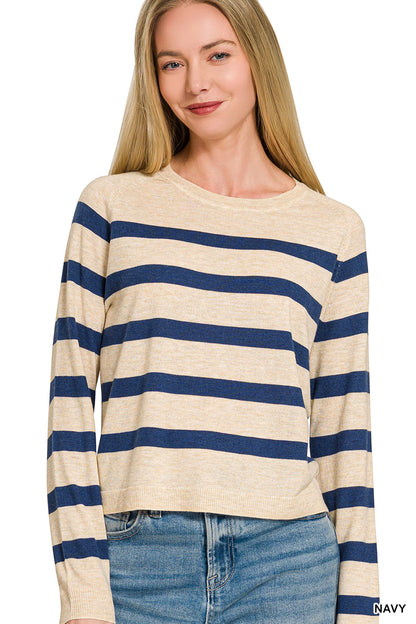 Light Weight Round Neck Sweater