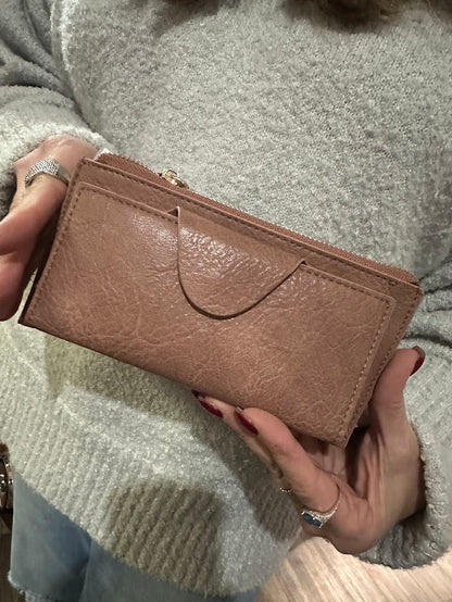 Kyla Wallet / Dark Rose